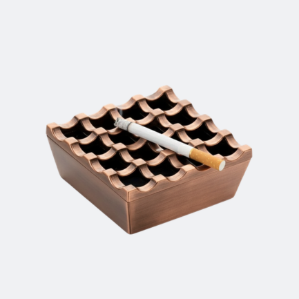 Aestyn Rose Gold Luxe Stainless Steel Ashtray